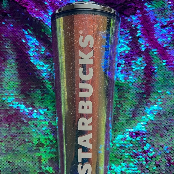 Starbucks Glitter Iridescent with Disco Ball Dome - Picture 3 of 3